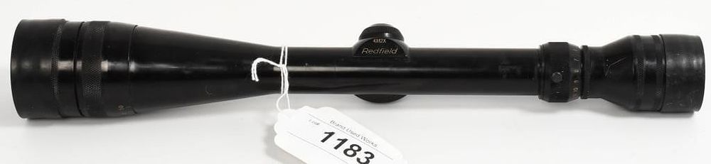 Lot 1183: Redfield 4X-12X Adjustable Zoom Riflescope