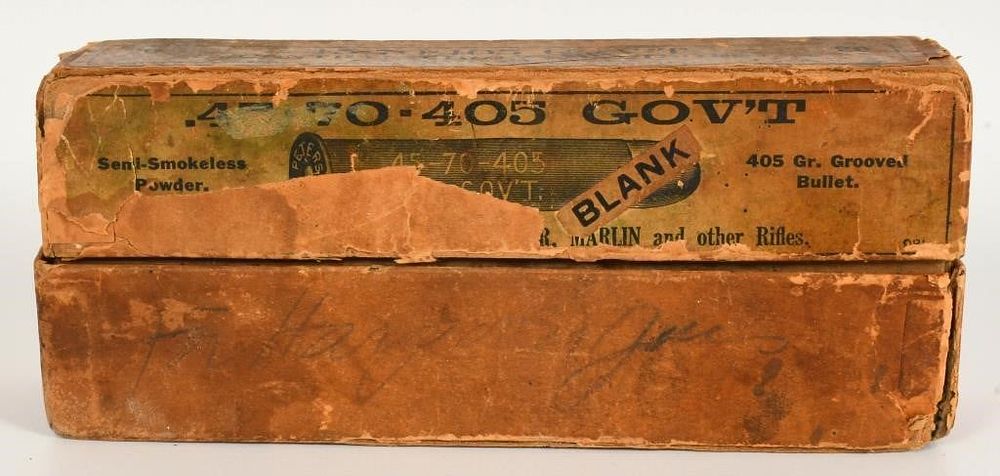 Lot 1190: Collector Box Of Peter's 45-70 GOVT Cartridges