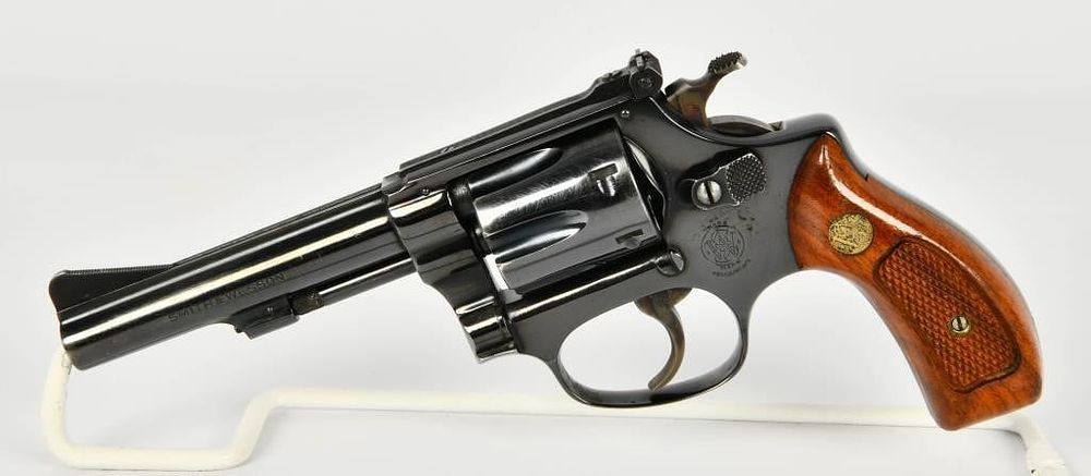 Lot 1203: Smith & Wesson Model 34-1 "Kit Gun" .22 LR