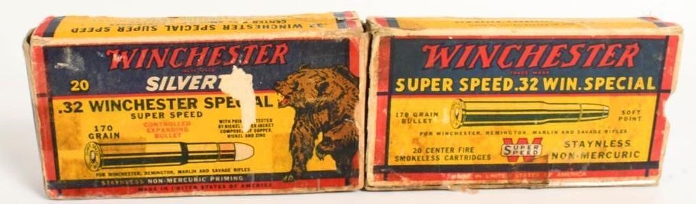 Lot 1238: 29 Rounds Of Winchester .32 Win SPL Ammunition