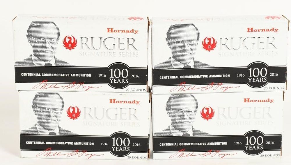 Lot 1244: 80 Rds Of Ruger Signature Series .204 Ruger Ammo