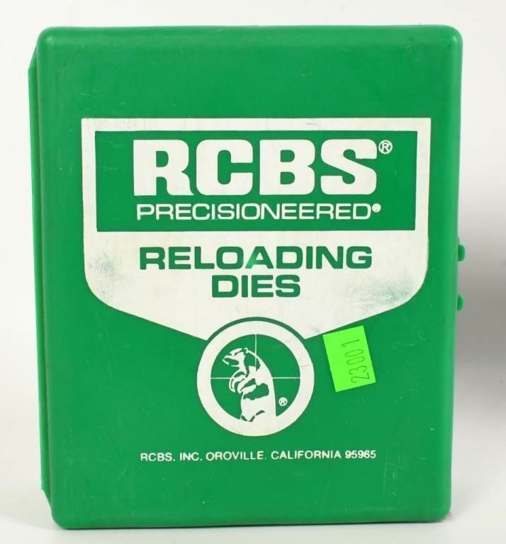 Lot 1267: RCBS Reloading Die Set For .45 Colt Cartridge