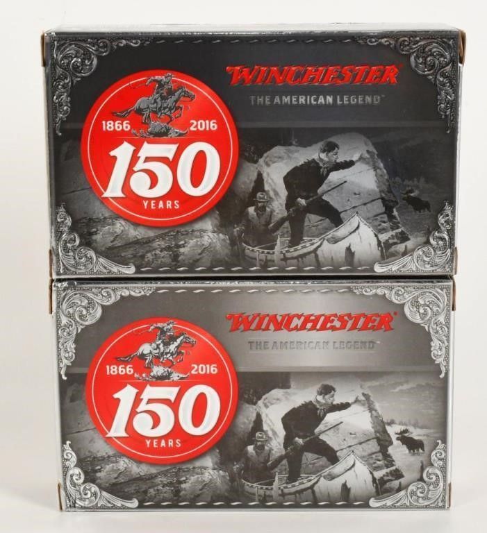 Lot 1268: 40 Rds Winchester 150th Anniversary 270 Win Ammo