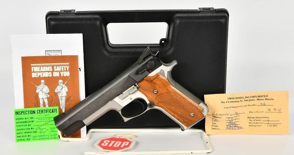 Lot 1275: Smith & Wesson Model 745 IPSC 10th Anniversary