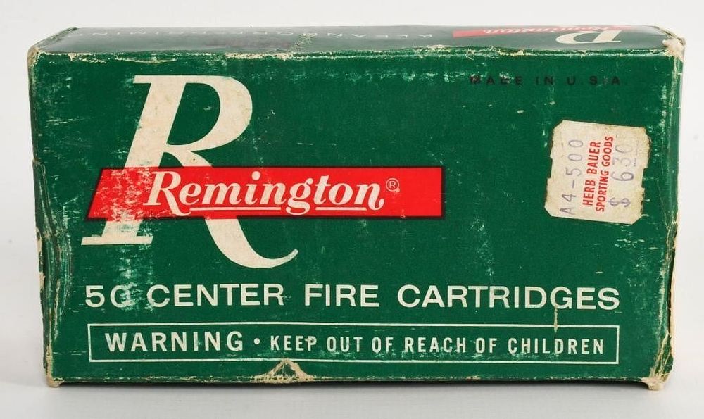 Lot 1307: 44 Rounds of Remington .38 S&W Ammunition