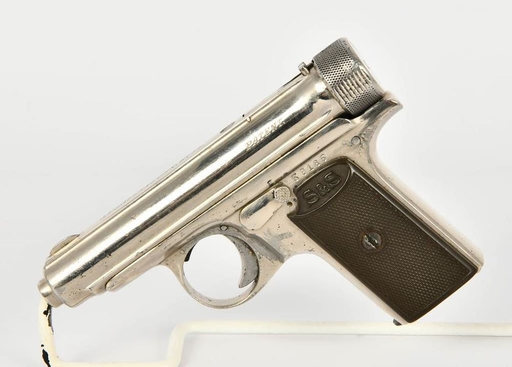 Lot 1353: Scarce J.P. Sauer & Sohn Model 1913 Semi Auto 6.35
