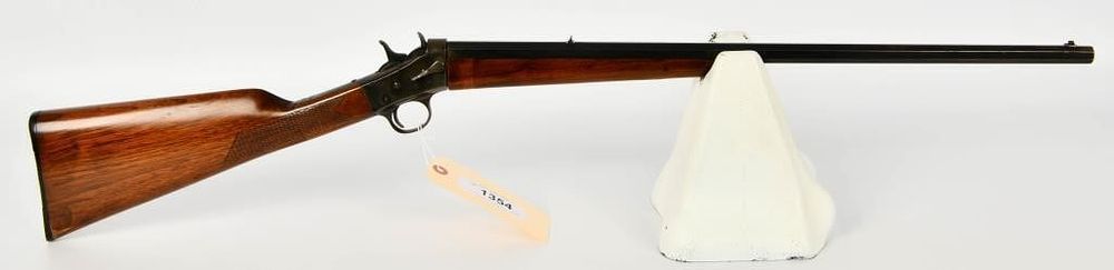 Lot 1354: Remington No. 4 Rolling Block Takedown Rifle .22