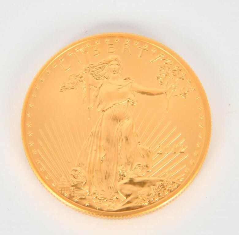 Lot 1411: 1 OZ American Fine Gold Eagle $50 Coin