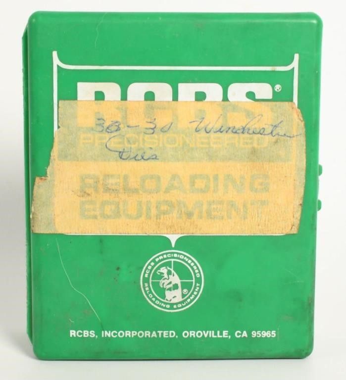 Lot 1417: RCBS Reloading Dies For .30-30 Win Cartridges