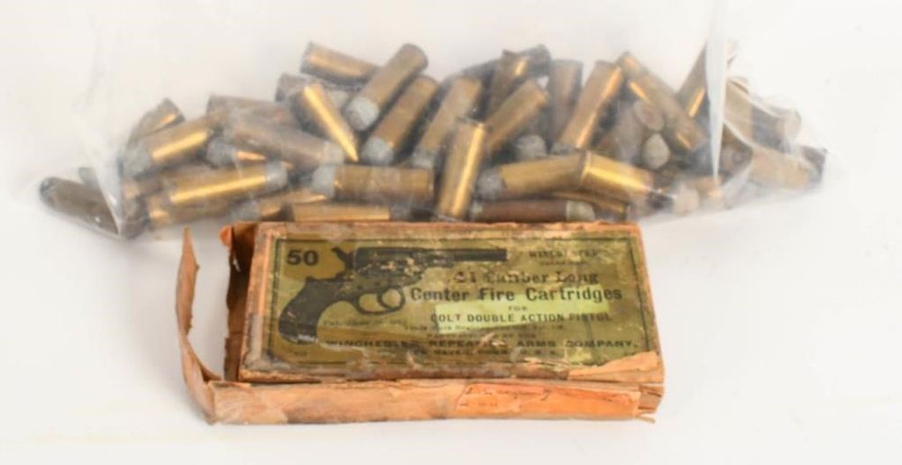 Lot 1451: Collector Box of Winchester .41 Caliber Long Ammo