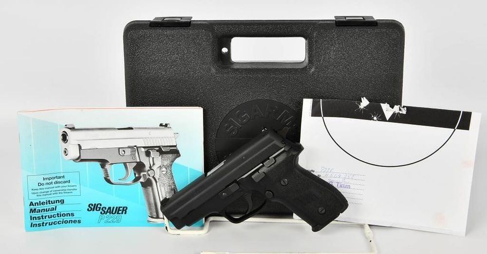 Lot 1467: Sig Sauer P229 Stainless Semi Auto Pistol .40 S&W