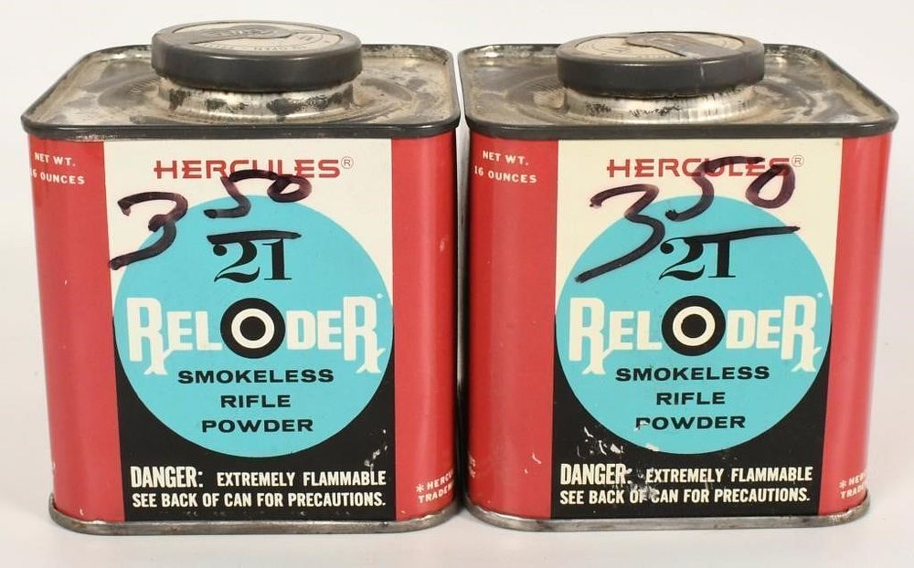 Lot 1495: Hercules Reloader 21 Smokeless Rifle Powder