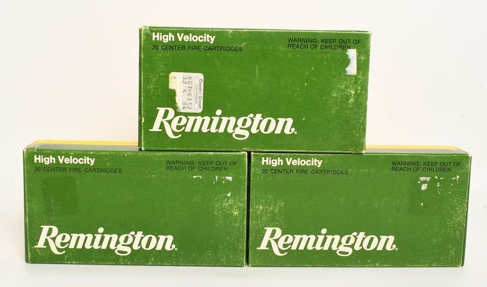 Lot 1520: Three Boxes of Remington 30-30 Win