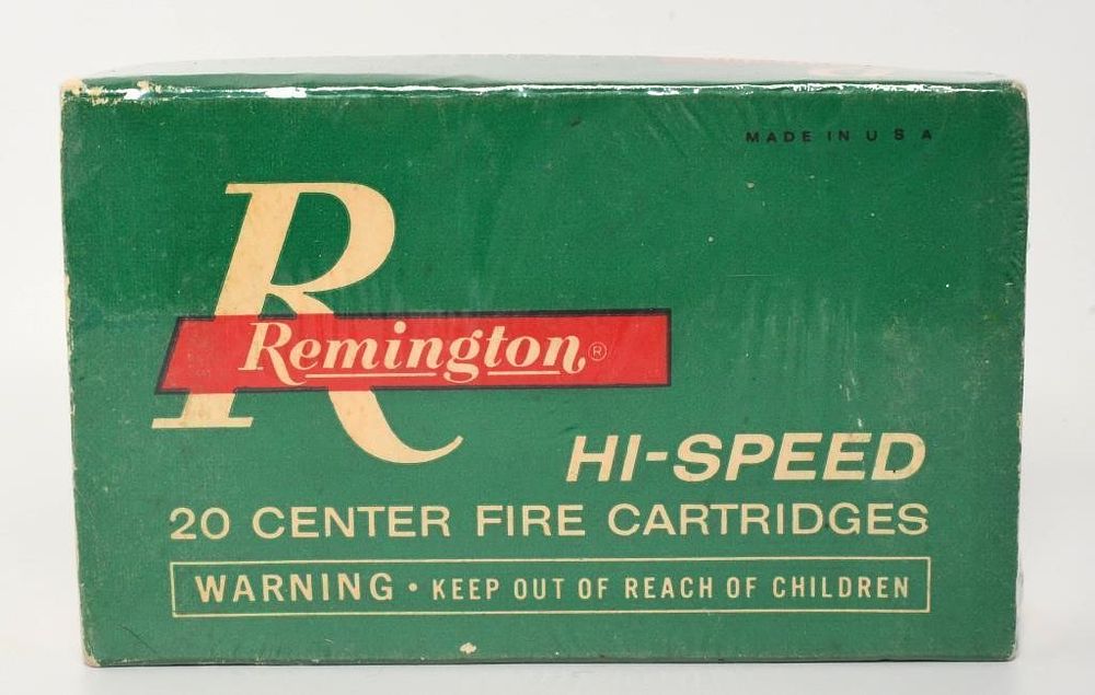 Lot 1535: Collector Box of Remington Hi-Speed .30-06 Ammo
