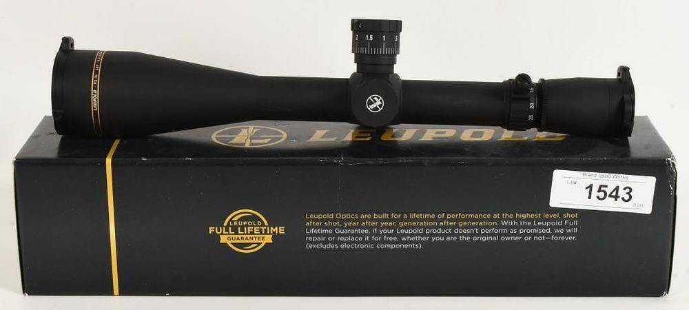 Lot 1543: Leupold VX-3I LRP 8.5-25x50 Riflescope