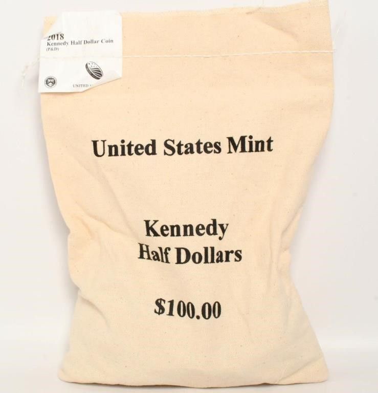 Lot 1582: 5LBS United States Mint Kennedy Half Dollars