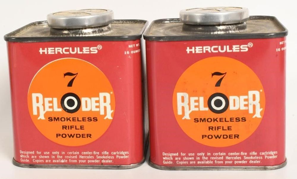 Lot 1585: Hercules Reloader 7 Smokeless Rifle Powder