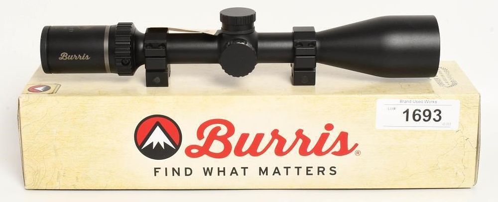 Lot 1693: Burris E1 4.5-14x42mm Fullfield Riflescope