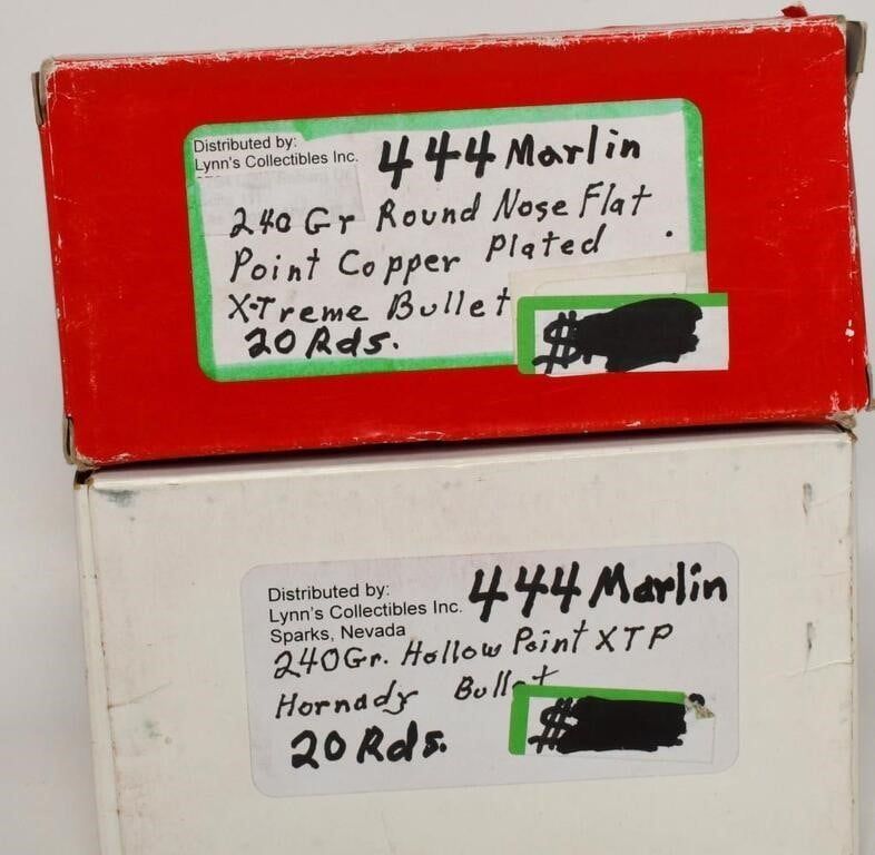 Lot 1697: 40 Rounds of .444 Marlin