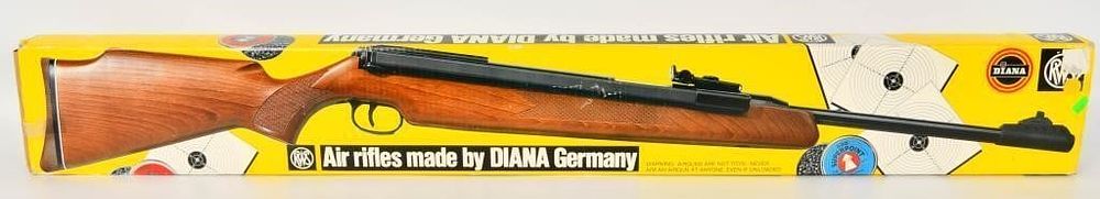 Lot 62: New in the Box RWS Diana Model 48 Pellet Air Rifle