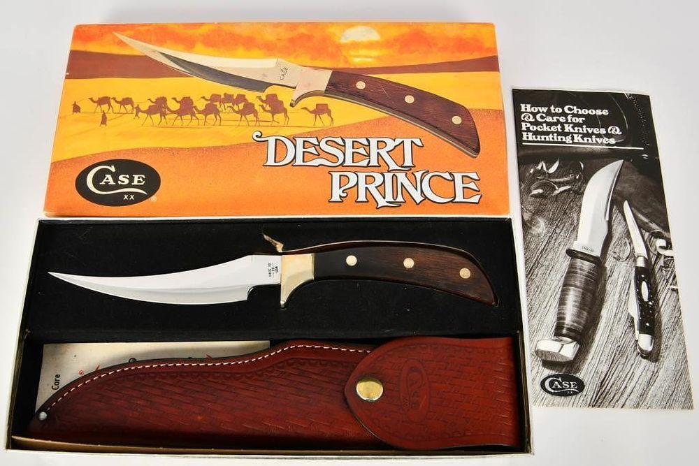 Lot 89: Desert Prince Case XX Fixed Blade Knife W/ Box