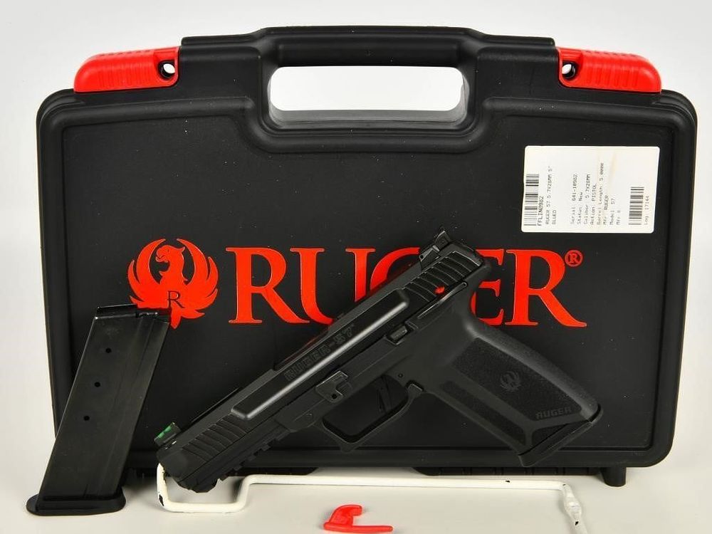 Lot 111: Ruger-57 5.7x28mm Semi Auto Pistol