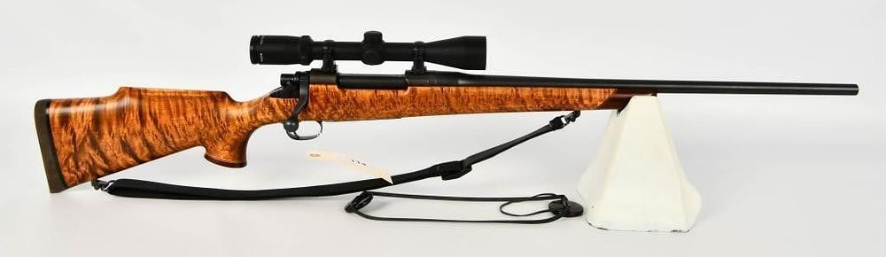 Lot 114: Beautiful Custom Remington 1917 Sporter .308 Norma