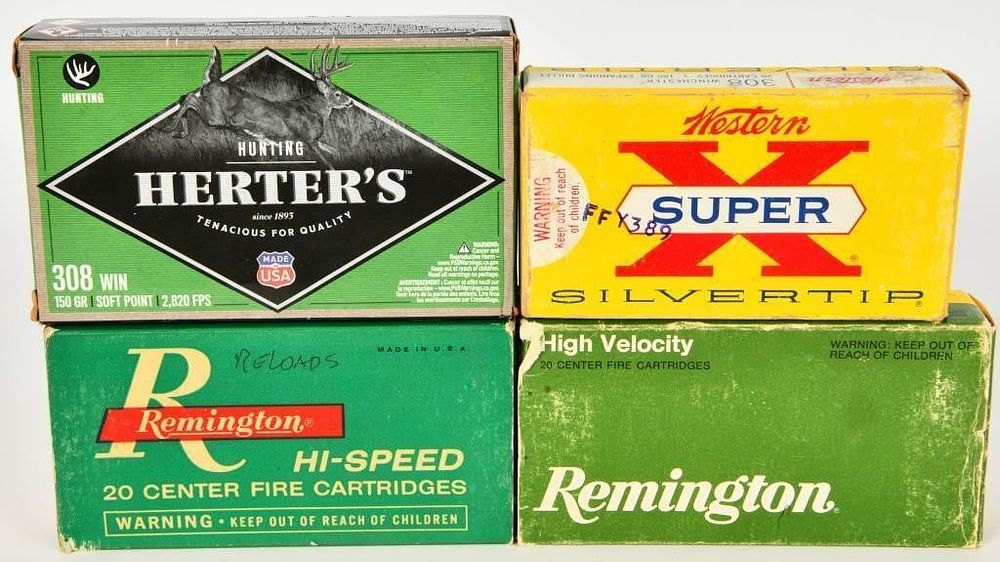 Lot 148: 80 Rounds of Various .308 Ammuntion