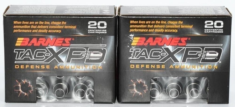 Lot 157: 40 Rds of Barnes .40 S&W Tac-X PD...