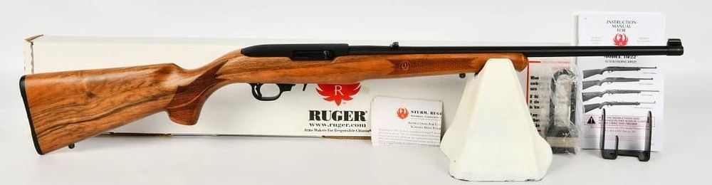 Lot 174: NEW Ruger 10/22 Classic III .22 LR French Walnut