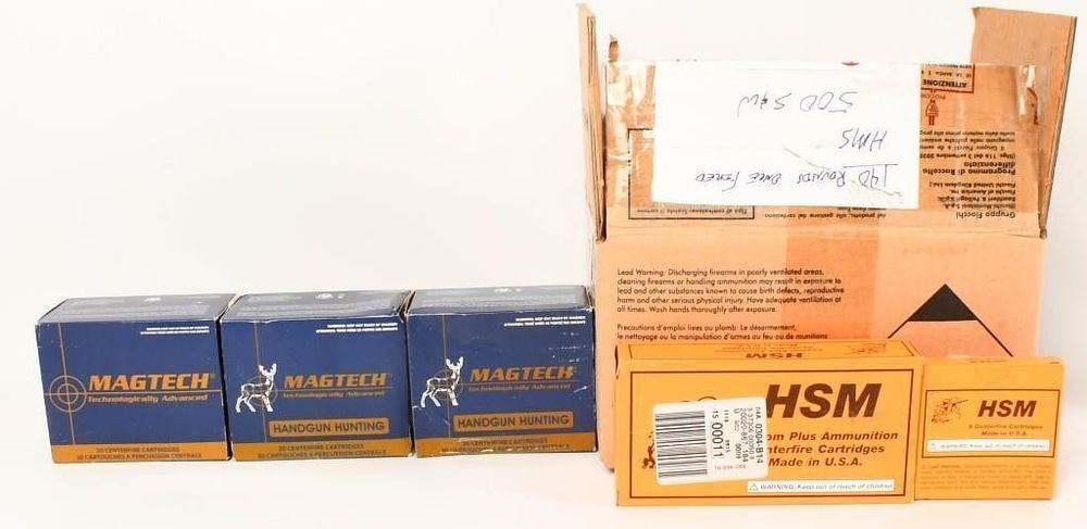 Lot 178: 212 Count of Once Fired .500 S&W Magnum Brass Case