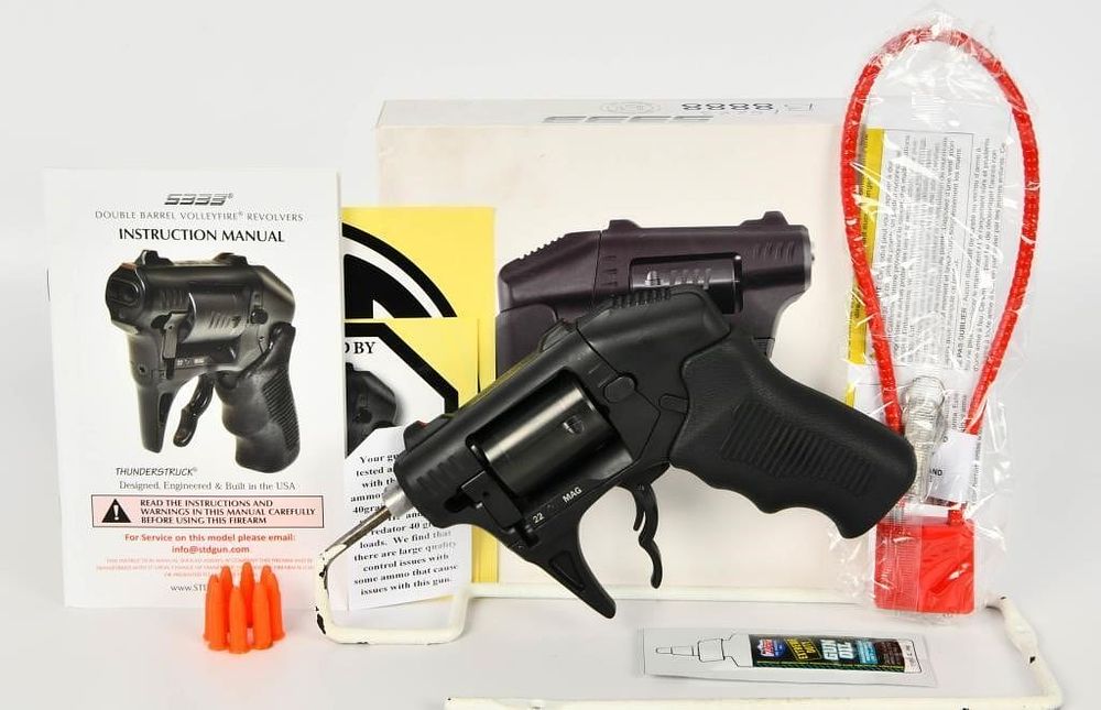 Lot 207: S333 Thunderstruck Gen II .22WMR Double Barrel