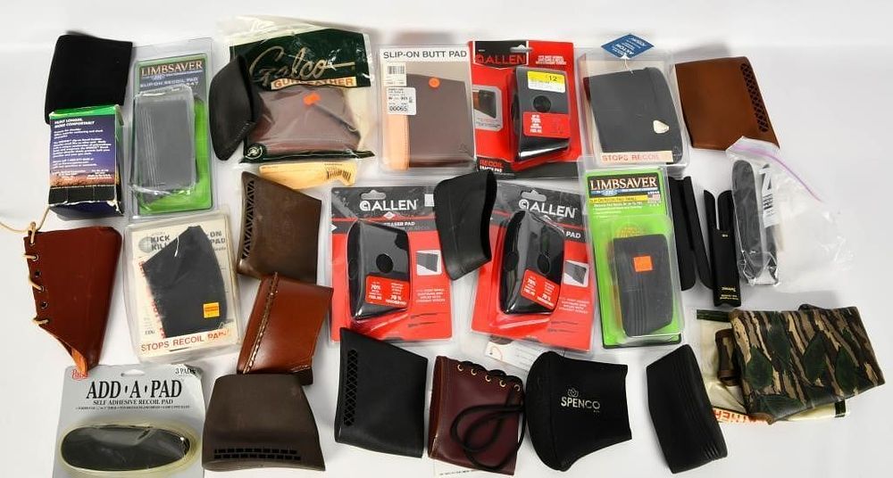 Lot 218: Large Selection Of Various Slip-on Recoil Pads
