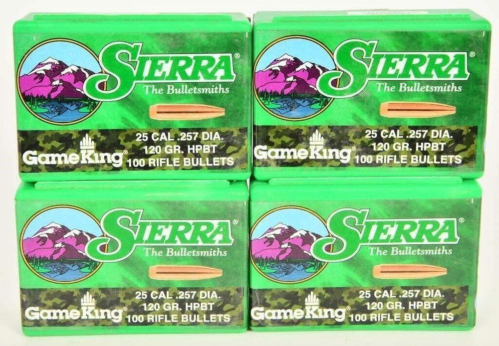Lot 224: 400 Count Of Sierra .25 Cal Reloading Bullet Tips