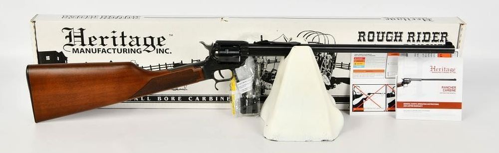 Lot 234: Heritage Firearms Rough Rider Rancher Walnut .22