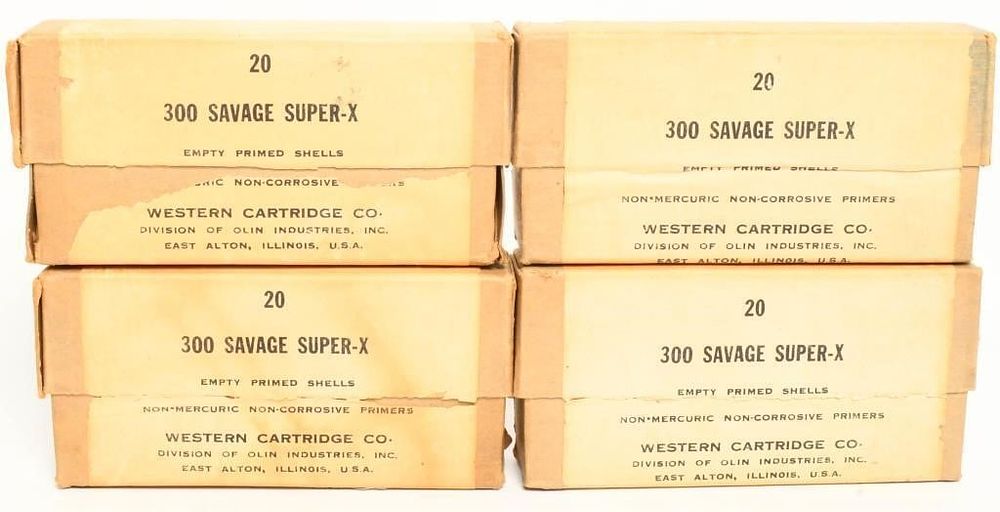 Lot 235: 79 Count of New Primed .300 Savage Super-X Brass