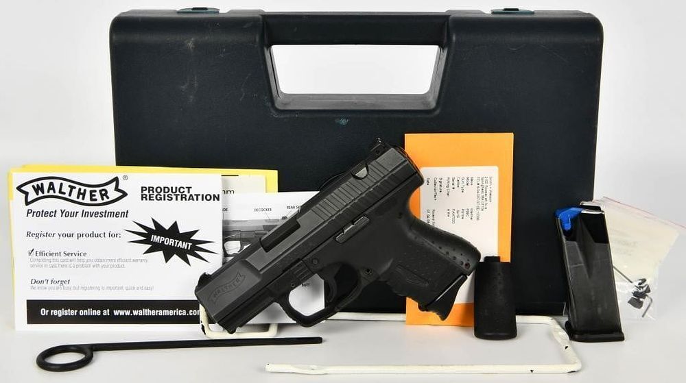 Lot 237: German Walther P99c QA Semi Auto Pistol 9MM
