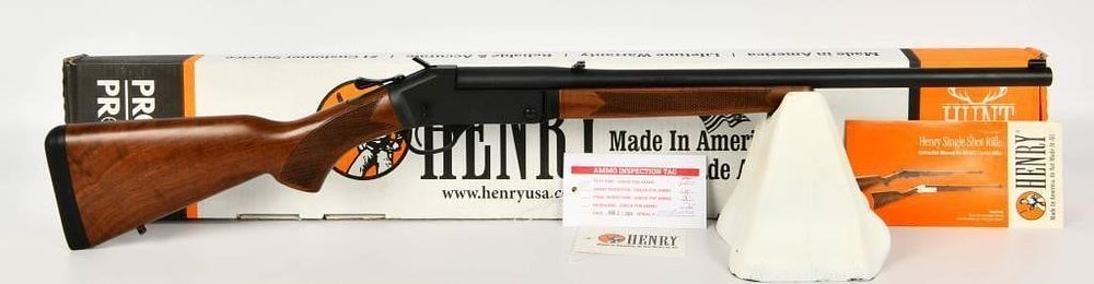 Lot 240: Brand New Henry Single Shot .450 Bushmaster