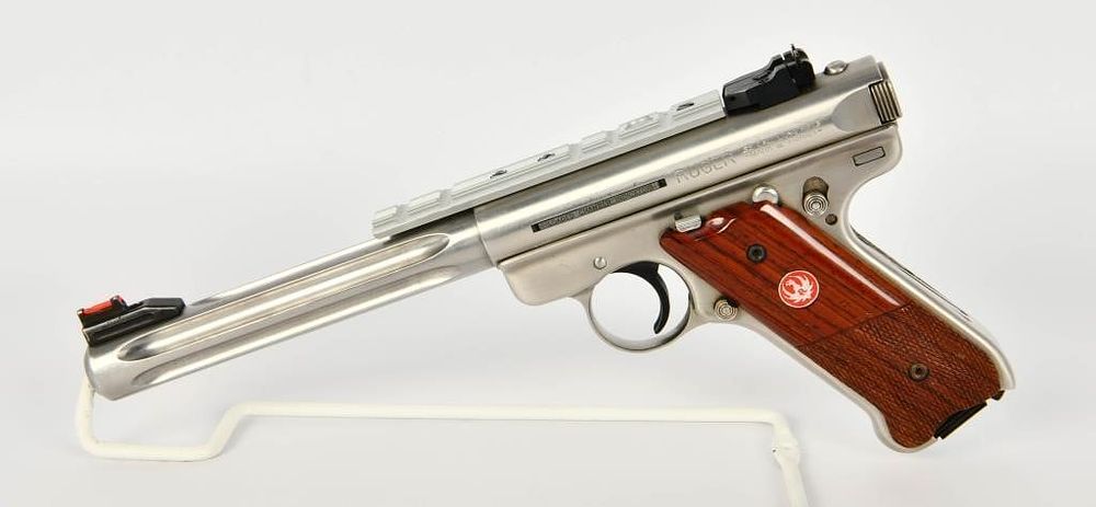 Lot 267: Ruger Mark III Hunter Semi Auto Pistol .22LR
