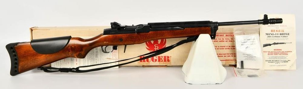 Lot 276: Classic Ruger Mini-14 Ranch Rifle .223 Rem