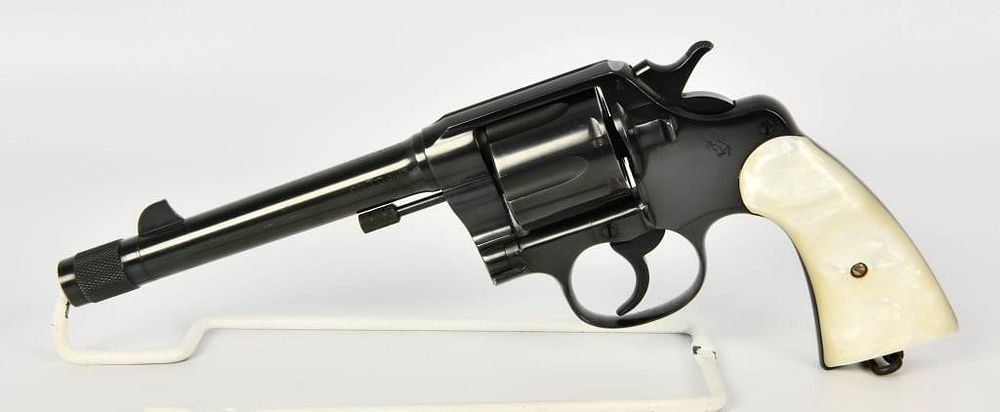 Lot 297: U.S. Army Colt Model 1917 Double Action Revolver