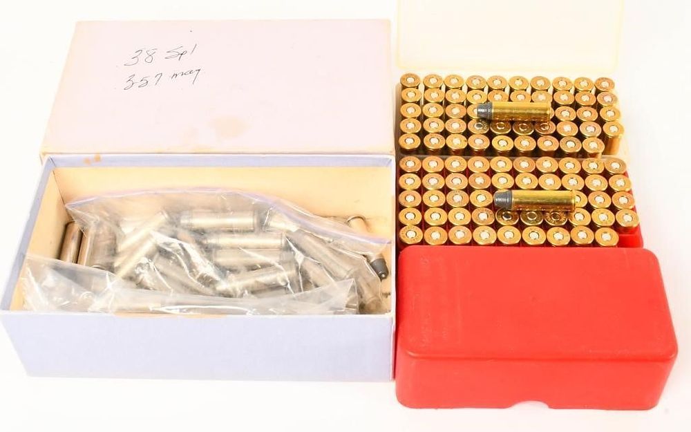 Lot 298: 142 Rounds of Various .38 Special Ammunition
