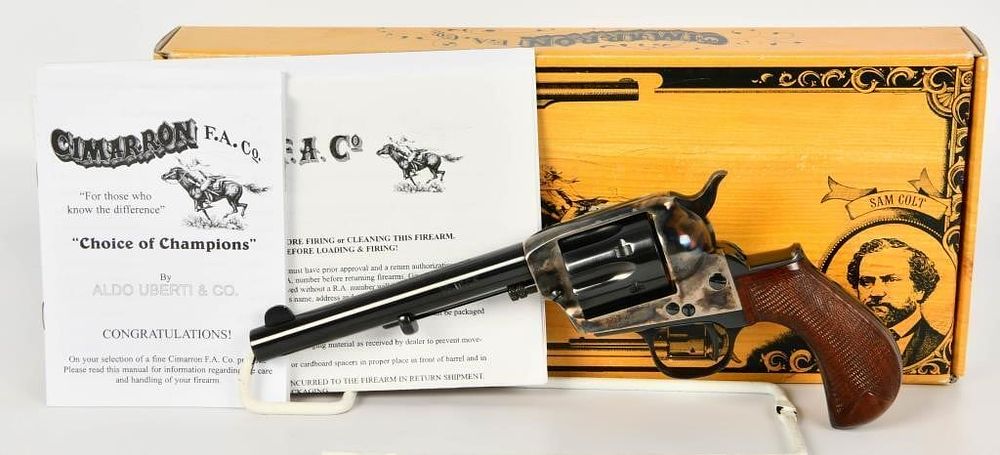 Lot 303: Cimarron Lightning SA Revolver .32 W.C.F. 5.5"