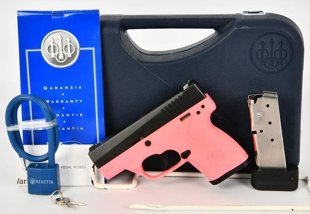 Lot 309: NEW Beretta BU9 Nano Semi Auto Pistol 9mm