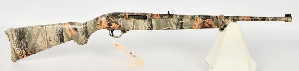 Lot 330: Ruger Special Edition Real Tree Camo Rifle .22 LR