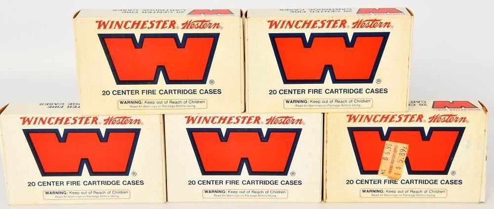Lot 341: 100 Count Of Empty .30-30 Win Brass Casings