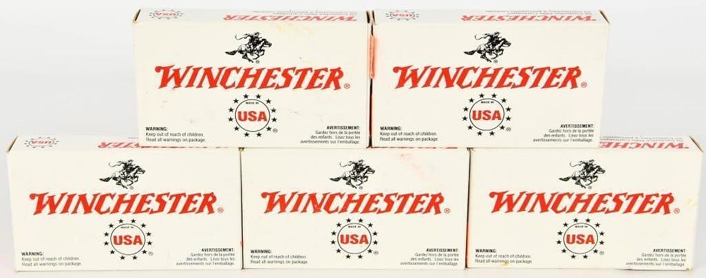 Lot 346: 100 Rounds Of Winchester 5.56mm Ammunition