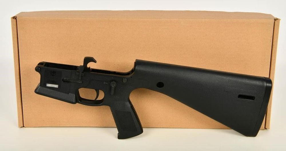 Lot 376: Black KP-15 Complete Mil-Spec FCG Polymer Receiver