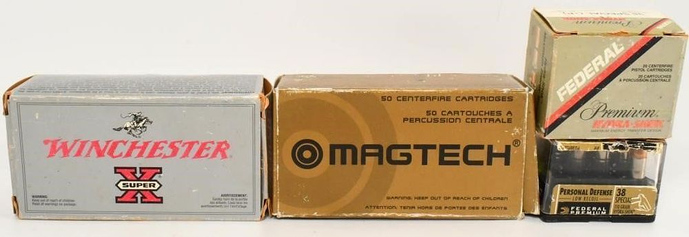 Lot 388: 111 Rounds of Various Rounds of .38 Special Ammo