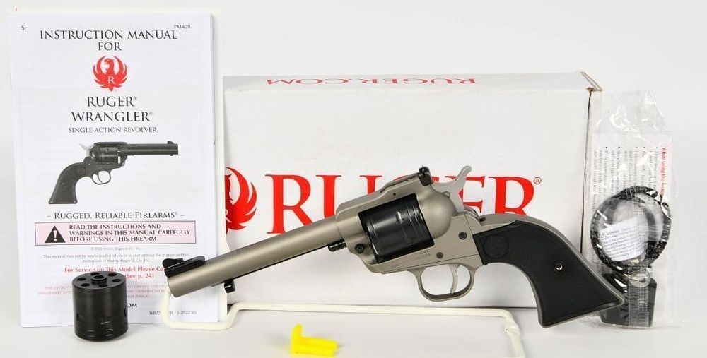 Lot 435: Ruger Super Wrangler Silver .22 LR  .22 Magnum